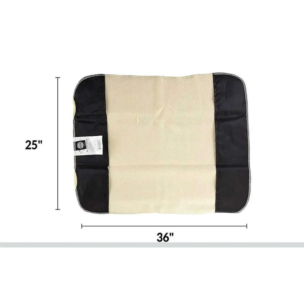 K&H Pet Products Heating Pad Cover Only 25x36 Cream Faux Fleece Replacement